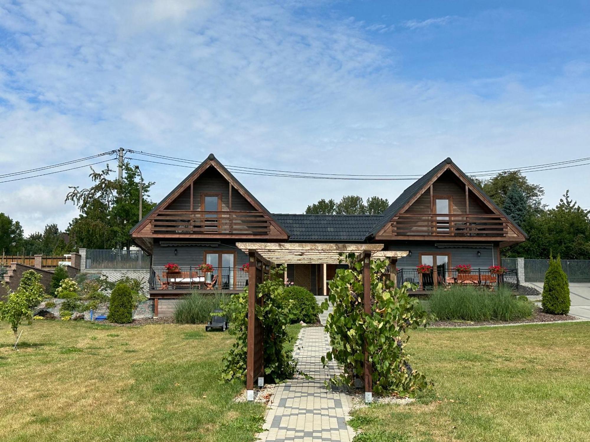 Villa Rajska Przystan II Wrony Exterior foto